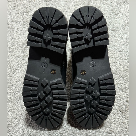 NWT Jessica Simpson Kerina Lace-Up Boot Zipper Closure 7.5 - Picture 6 of 8